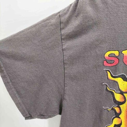 00S サン 太陽 プリント バンド S/S Tシャツ メンズ